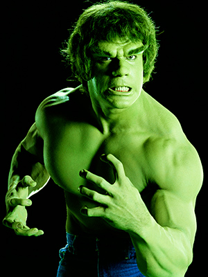 Lou Ferrigno as The Incredible Hulk