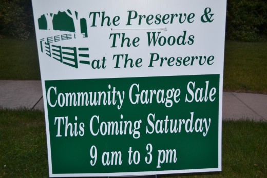 Community Garage Sales