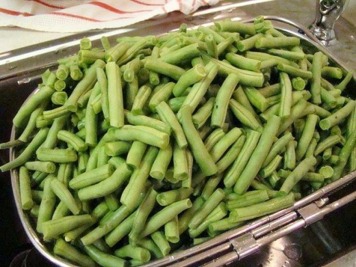 Green Beans Are Easy To Prep And Can. Canning Green Beans Is Easy. 