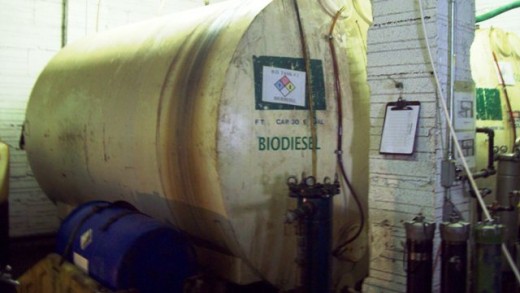 All that cooking oil will eventually become biodiesel.