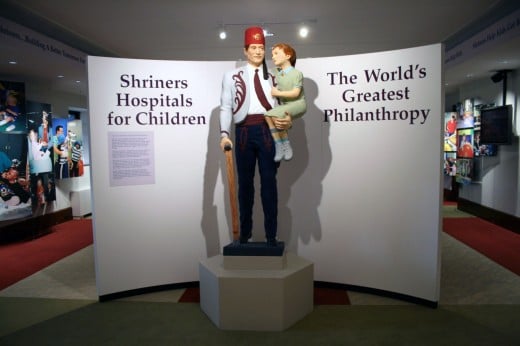 Shriners are best known for their children's hospitals around the world