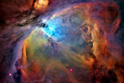Orion space nebula