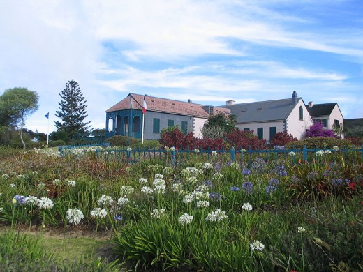 Longwood House on the island of St. Helena was once the summer home of the governor, but from 1815-1821 was the home of Napoleon Bonaparte.