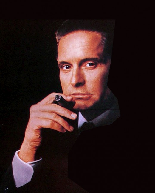 Michael Douglas as Gordon Gekko