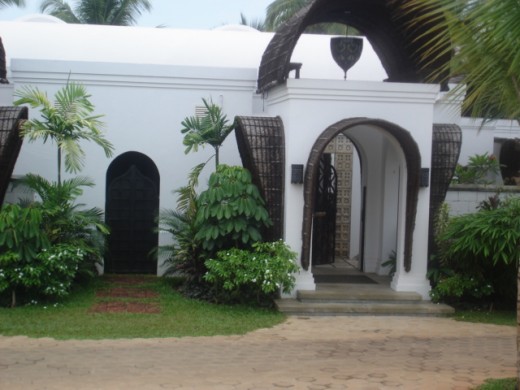 The cottages in "Kettuvallam" style at Vivanta by Taj, Bekal, Kerala
