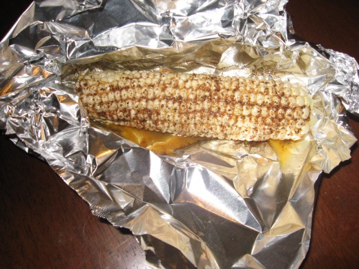grilled corn - with a spicy kick