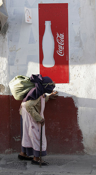 Coca Cola is found all over the world
