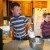 Whoa - Daddy came home from work as Matt was mixing the whipped cream. They look a little surprised! Whoa - Daddy came home from work as Matt was mixing the whipped cream. They look a little surprised!