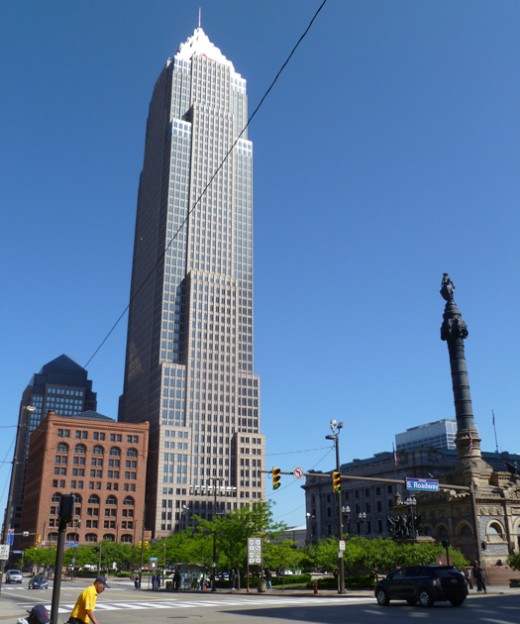 Vista from the Casino's north entrance