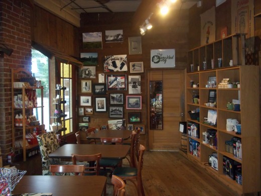 one room of the River City Coffee, Tea & Cream house
