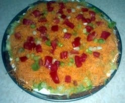 EASY Taco Salad Dip Recipe    Great Party Appetizer