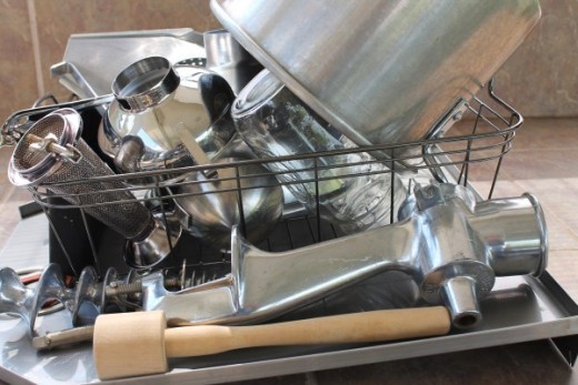 Wash and dry all your canning gear at one time