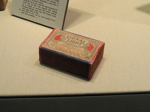 World War II CAMERA CONCEALED IN A MATCHBOX