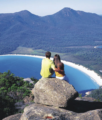 Tasmania is famous for it's visas and nature trails. 