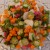 Chop vegetables and place in a bowl for the kids to put into the pot. Chop vegetables and place in a bowl for the kids to put into the pot.