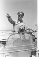 Romell with his tanks in North Affrica