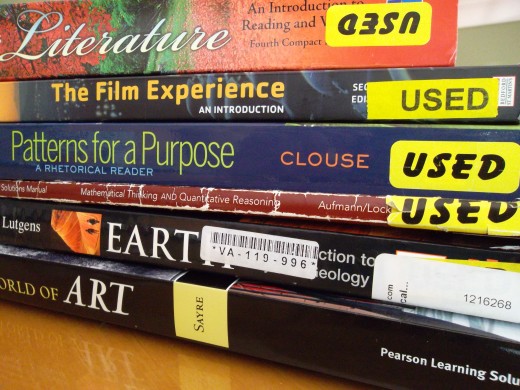 Used college textbooks offer significant savings over buying new