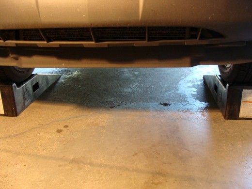 Make sure that there is enough space for you to work underneath the car.