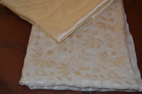 Satin and Main cloth