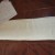 Marking the length and width in satin Marking the length and width in satin