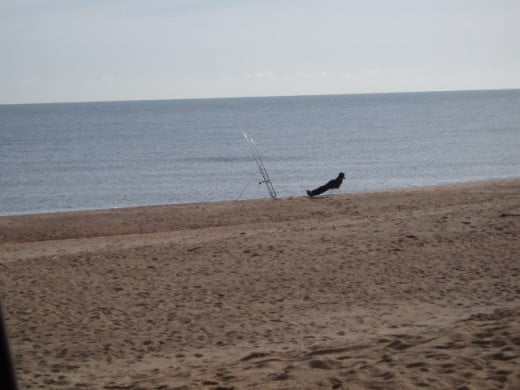 solitude-beach fishing