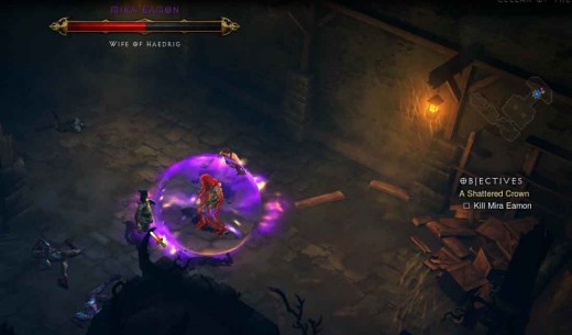 Diablo 3 Defeat Mira Eamon to start the Shattered Crown Quest