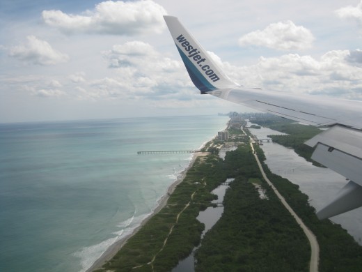 Landing in Ft Lauderdale, Florida