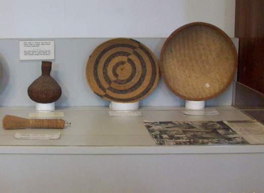 Some Afrcan woven trays