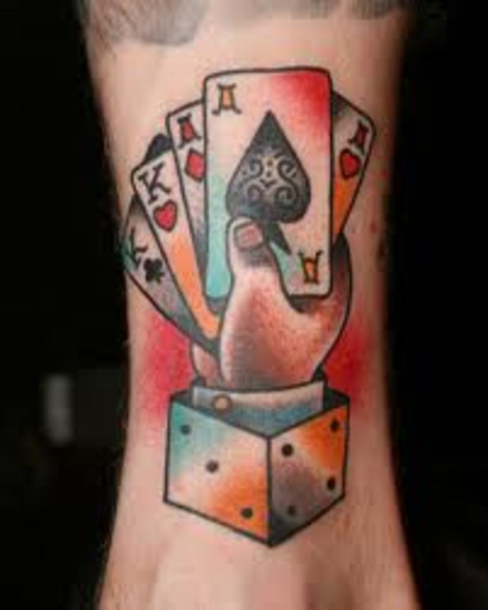 Playing Card Tattoo Designs, Meanings, Pictures, and Ideas | TatRing