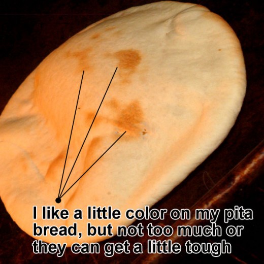 A little brown is okay, but not too much!