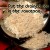 Put drained rice in the saucepan.