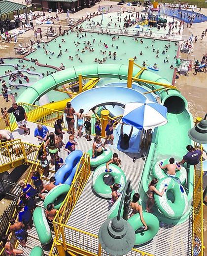 Spar water park, Sulphur, LA