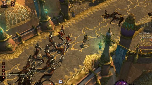 Diablo 3 Royal Audience Quest - not just an obedient audience but a blood seeking pack of snakeman and writhing deceivers