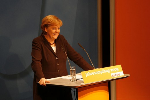 German Chancellor Angela Merkel
