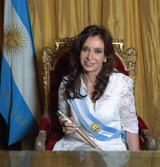 Argentina President Cristina Fernández de Kirchner