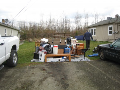The day the Sheriff showed up to physically remove the tenant.