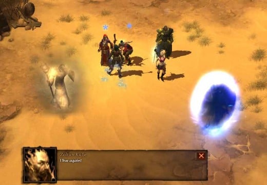 Diablo 3 Blood and Sand Quest - nothing good comes with collaborating with an evil spirit