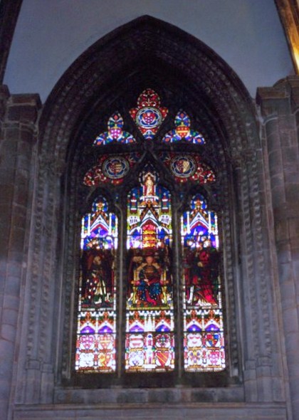 Window commemorates coronation of Henry II