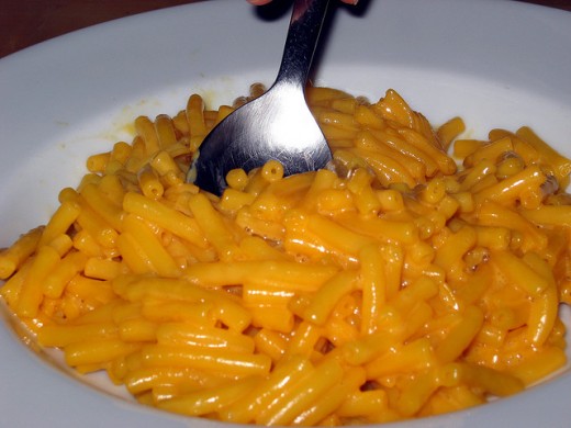 Mac and cheese is a favorite food of many children