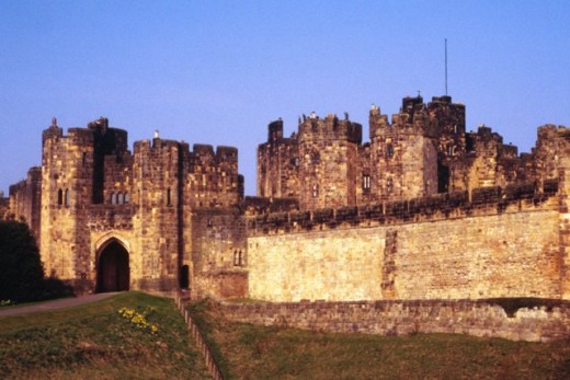 Main entrance to castle