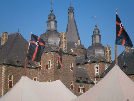 Main encampment, early morning