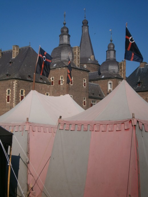 Main encampment, early morning