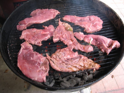 grilled pork chop recipe
