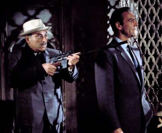 Pedro Armendariz with Sean Connery