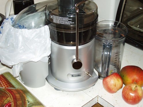 Our Breville Juice Fountain Plus