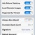Tap the left-pointing "Mail" arrow in the upper-left corner to return to the Mail, Contacts, Calendars screen. Tap the left-pointing "Mail" arrow in the upper-left corner to return to the Mail, Contacts, Calendars screen.