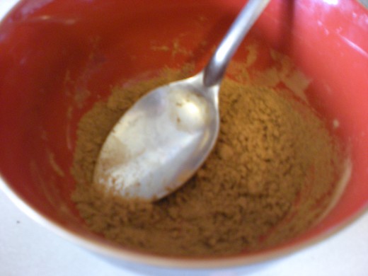 Cinnamon and brown sugar mixture
