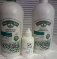 Tea tree oil shampoo and conditioner and antiseptic cream 