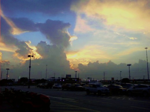 Watch a sunrise or sunset.