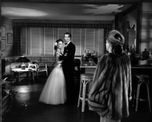 Ann Blyth, Zachary Scott and Joan Crawford